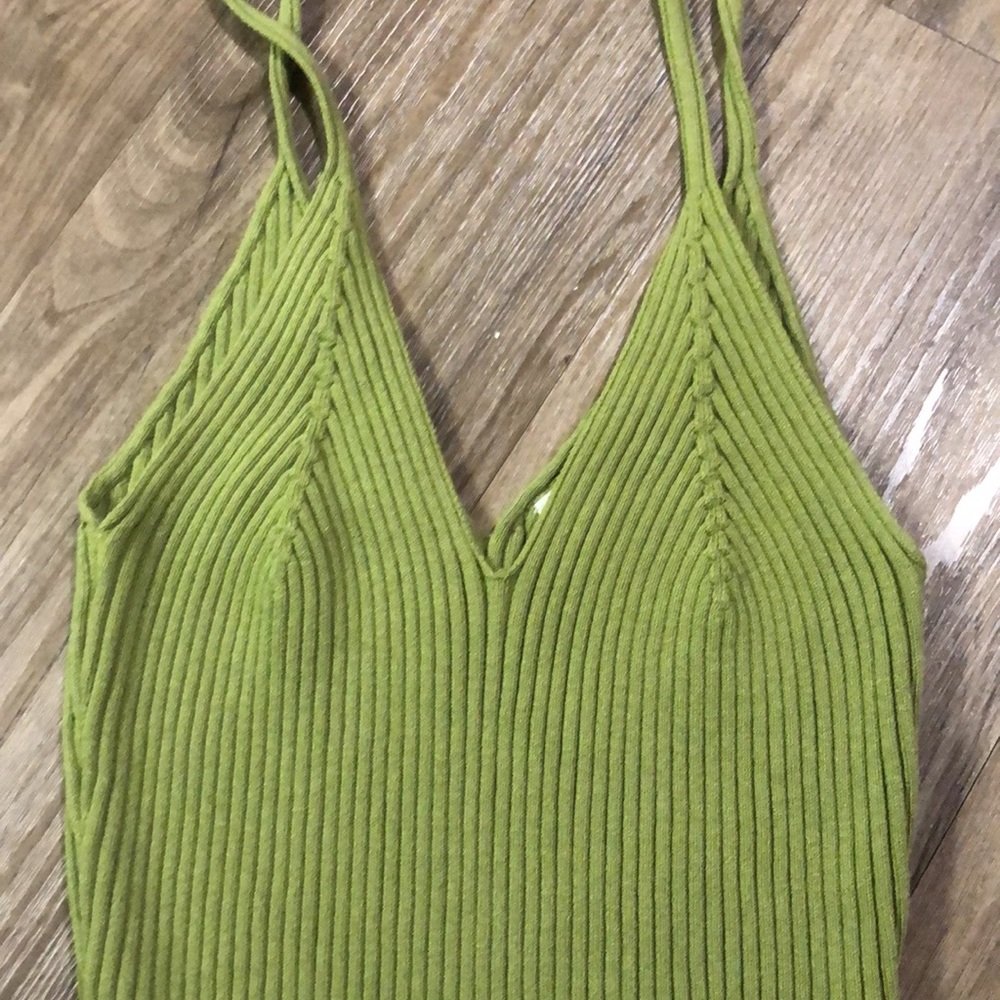 Allery Collection Olive green midi dress - Picture 4 of 6
